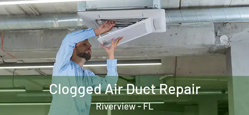  Clogged Air Duct Repair Riverview - FL